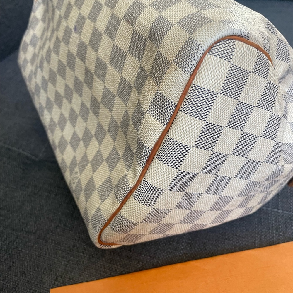 Louis Vuitton Speedy 30 Azur - Picture 8 of 12